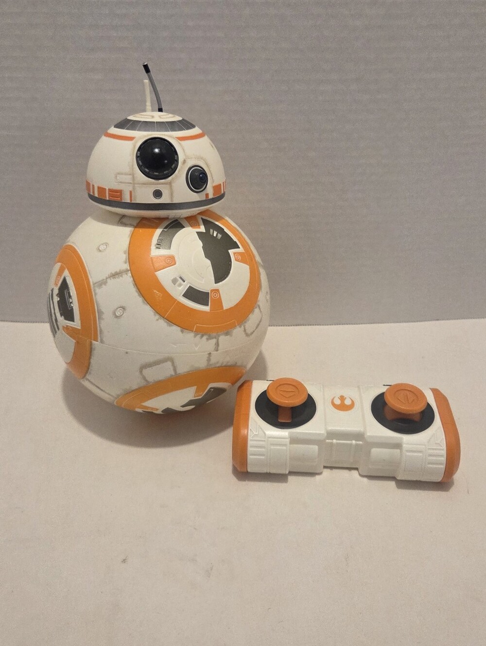 STAR WARS HASBRO HYPERDRIVE BB8 DROID W/ REMOTE & SOUNDS - READ